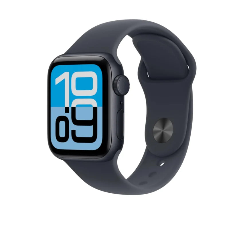 Representative product image for Apple Watch SE 3 40mm Black.