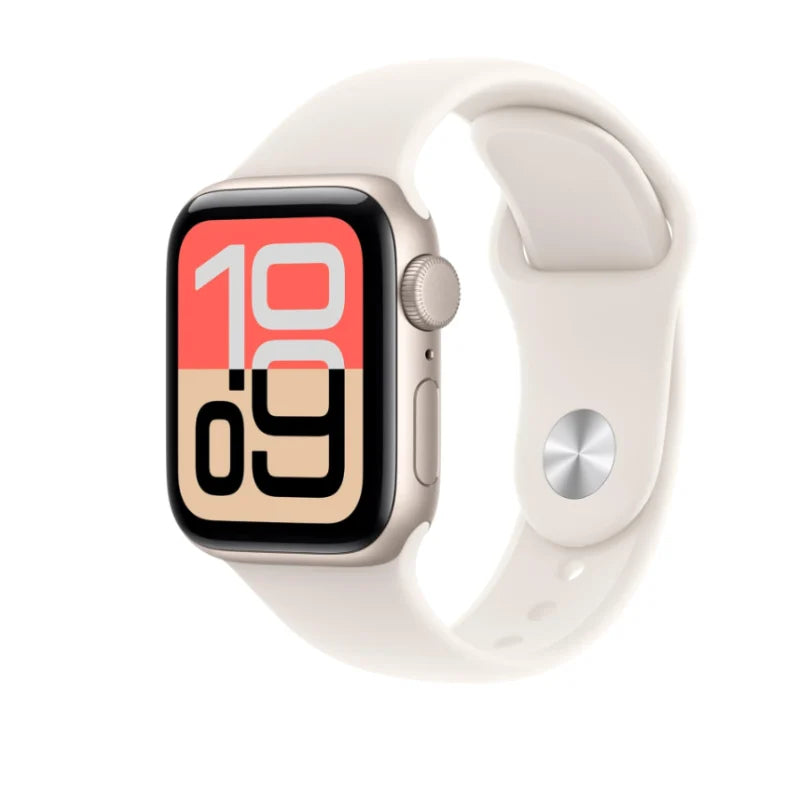 Representative product image for Apple Watch SE 3 40mm Starlight.