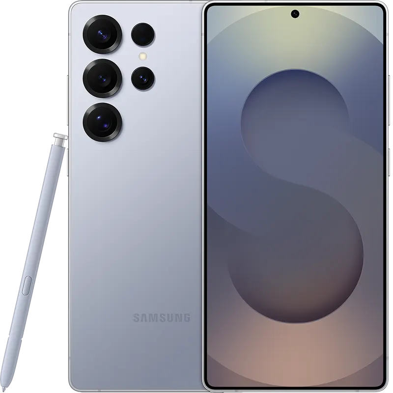 Representative Samsung Galaxy S25 Ultra 256GB. Colour and appearance may vary; configuration as listed.