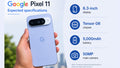 Google Pixel 11 256GB | 12GB RAM, Tensor G6, 6.3-inch OLED