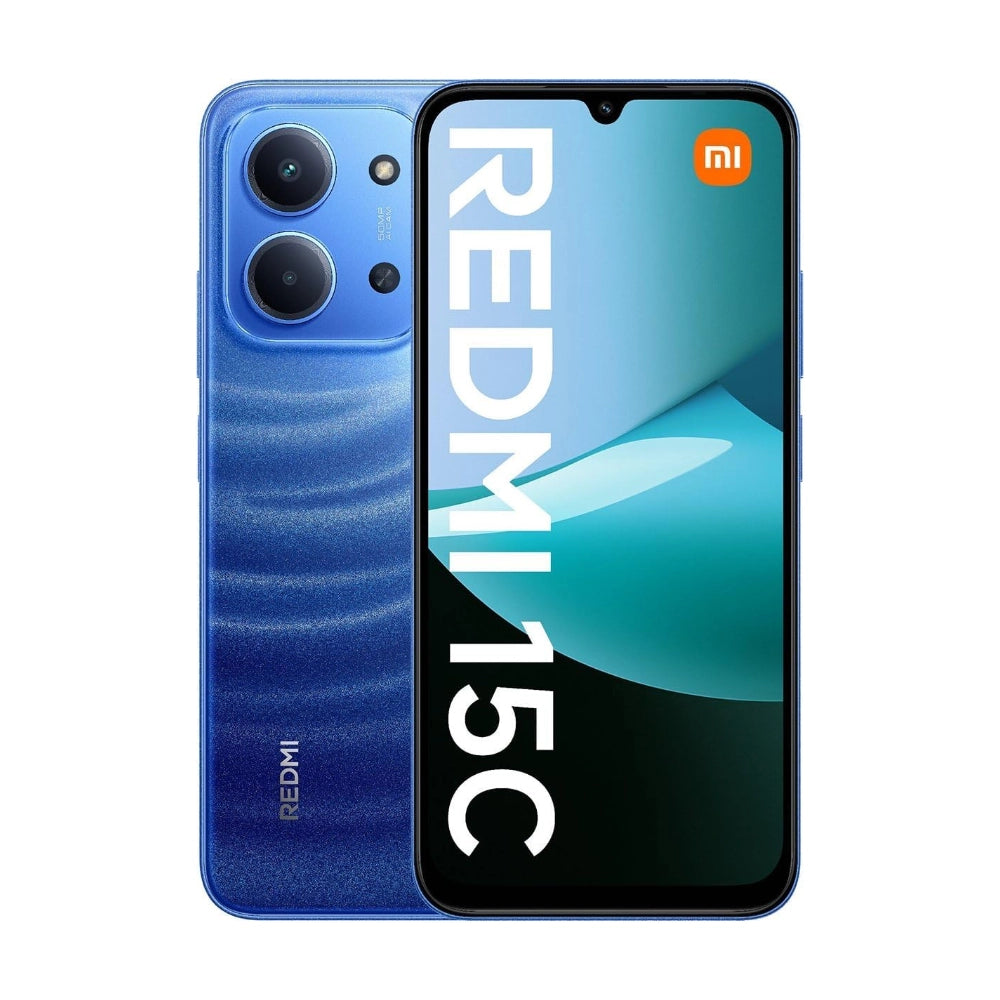 Representative Redmi 15C 6/128GB. Colour and appearance may vary; configuration as listed.