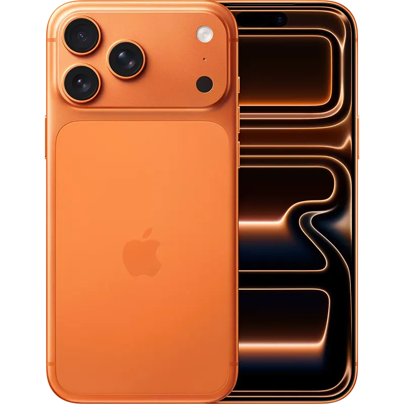 Representative iPhone 17 Pro Max 512GB Silver eSIM. Colour and appearance may vary; configuration as listed.