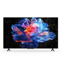 AI-edited TCL TV front view on white based on main reference; flower screen illustrative.
