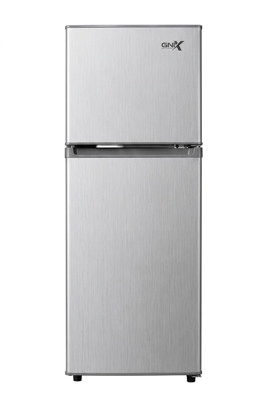 GNIX FR-211DF 181L Double Door Refrigerator - Front View