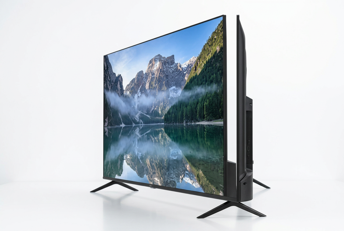 Syinix 50 Inch Smart TV - Side Profile