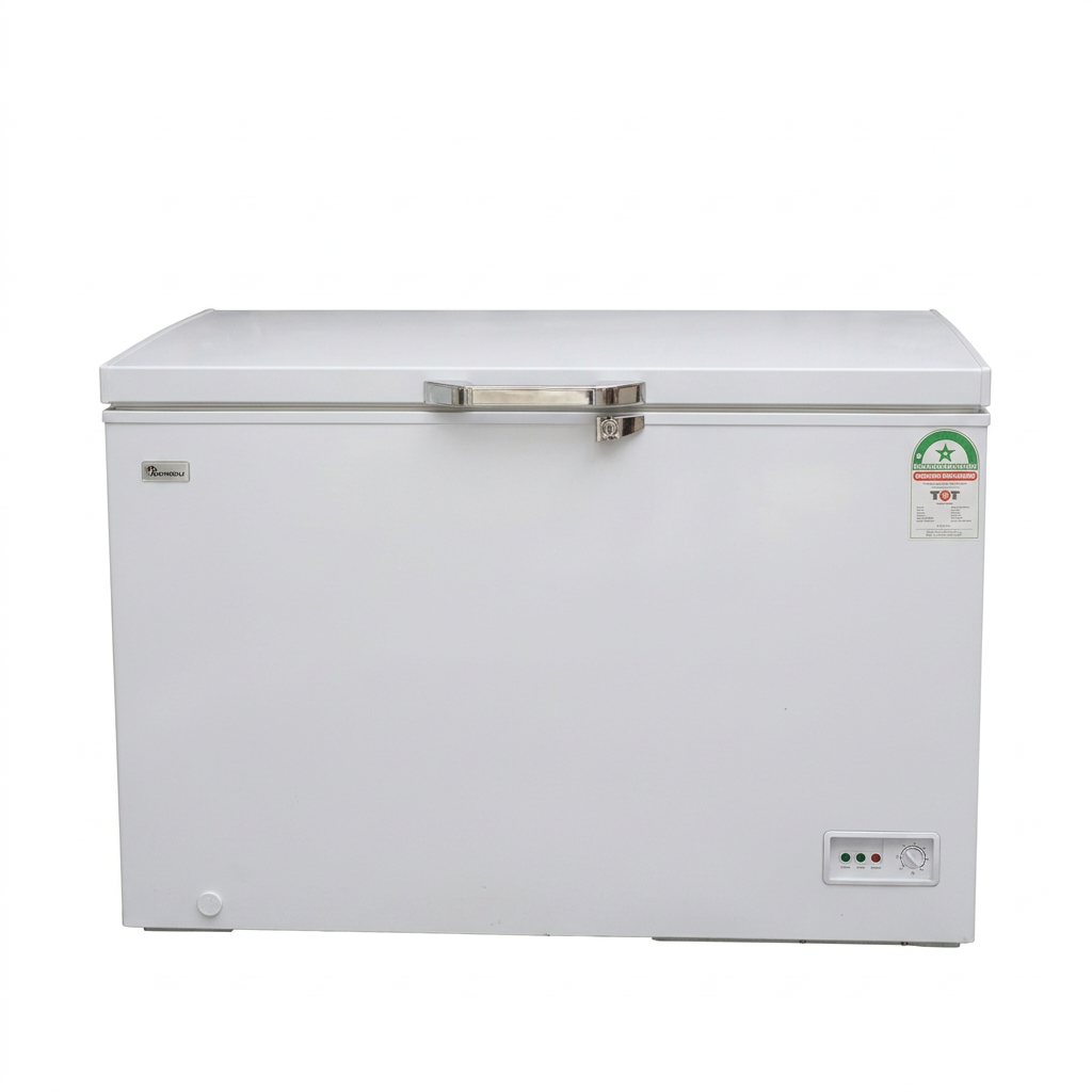 Ramtons 230L Chest Freezer - Closed Front View