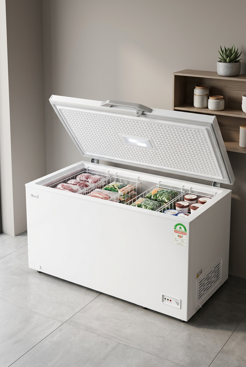 Ramtons 230L Chest Freezer - Lifestyle View