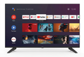 Syinix 43 Inch QLED Google TV - Front View with Google TV Interface