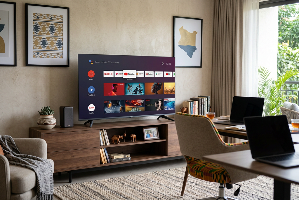 Syinix 43 Inch QLED Google TV - Lifestyle