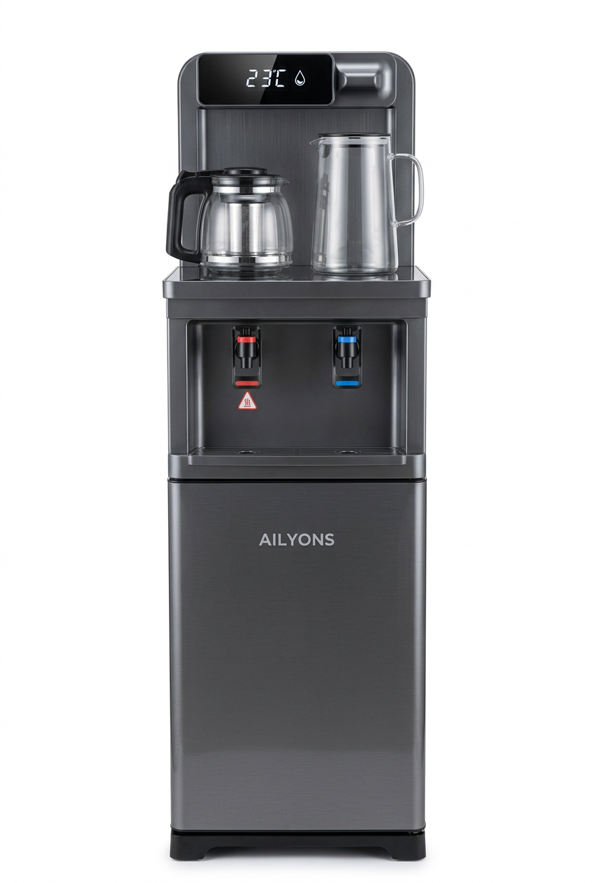 Ailyons Hot & Normal Bottom Load Water Dispenser - Front View