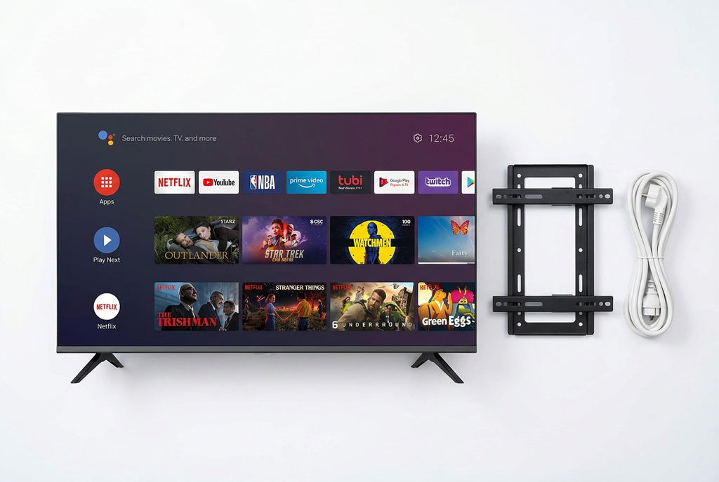 Vitron HTC3200S 32-Inch HD Smart Android TV - With Free Wall Bracket and Extension Cable