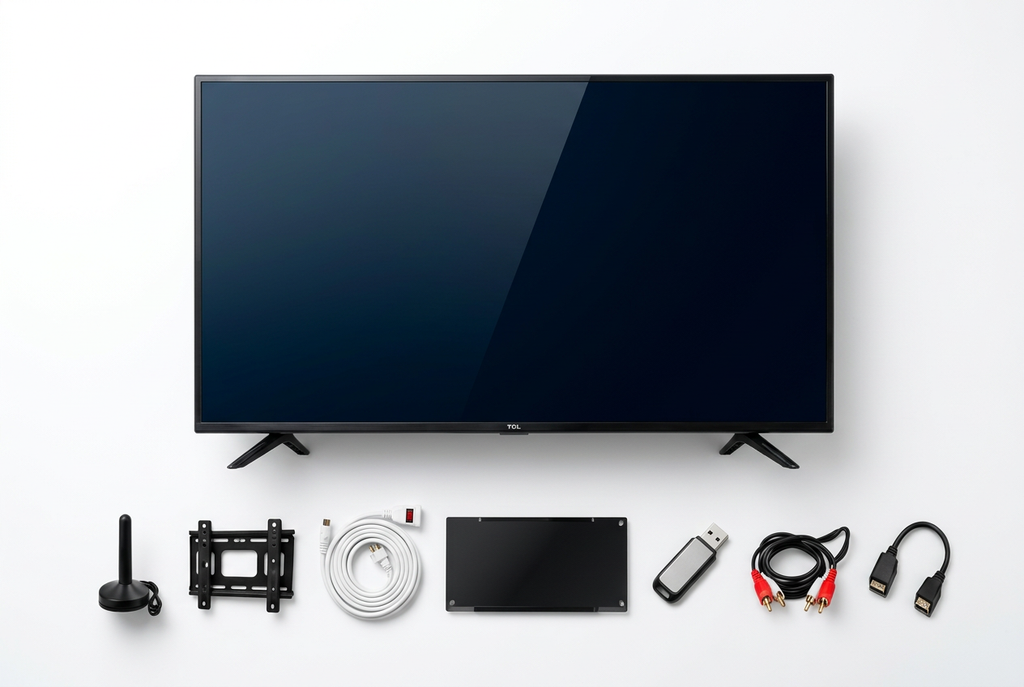 TCL 43S5K 43-Inch QLED 4K UHD Smart Google TV 2025 - With 7 Free Gifts Bundle