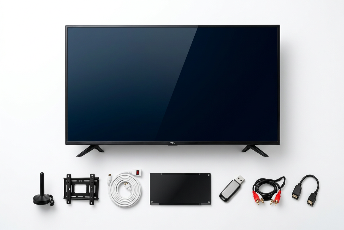TCL 43S5K 43-Inch QLED 4K UHD Smart Google TV 2025 - With 7 Free Gifts Bundle