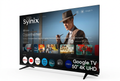 Syinix 50 Inch Google TV 4K UHD - Angle View with Google TV Interface