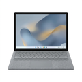 Grey Microsoft Surface Laptop shown from the front on a white background.