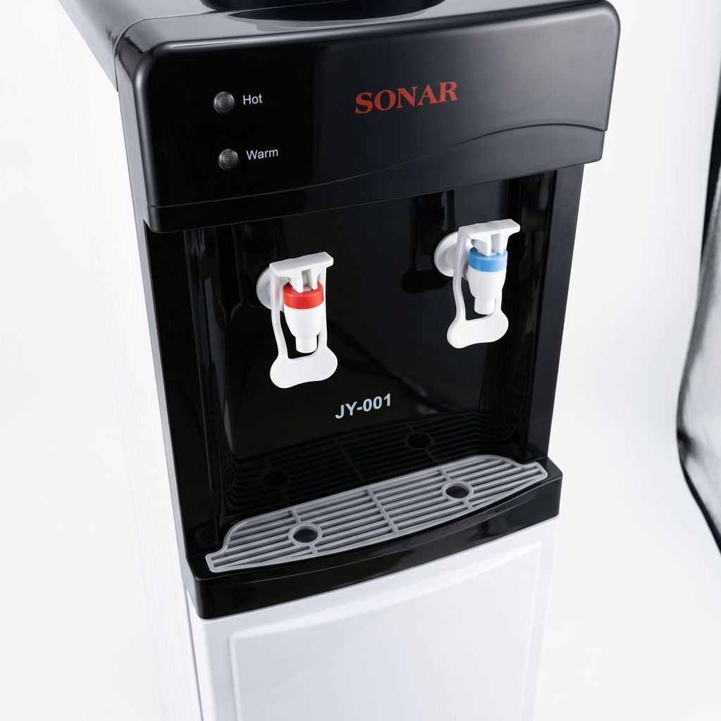 SONAR JY001 Hot & Normal Water Dispenser - Taps Close-up
