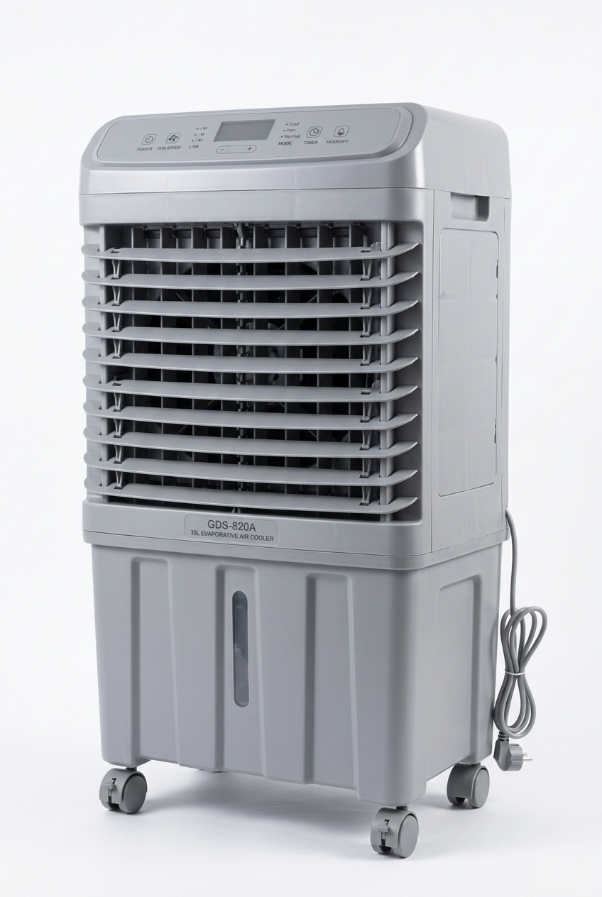 35L Evaporative Air Cooler GDS-820A - 3/4 Angle View
