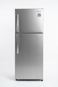 Volsmart 172L Double Door Refrigerator Silver - Front View