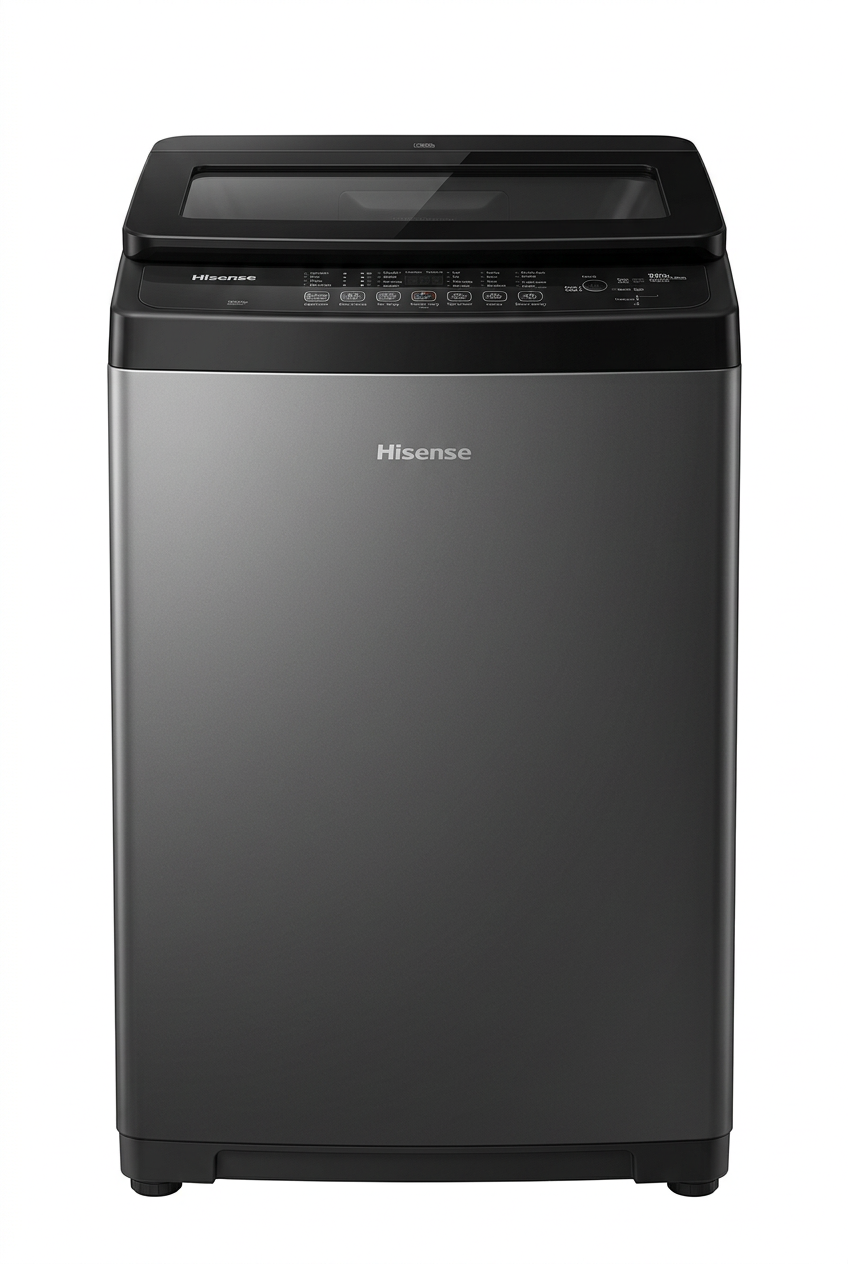 Hisense WT3K9022UB 9KG Top Load Washing Machine - Front View