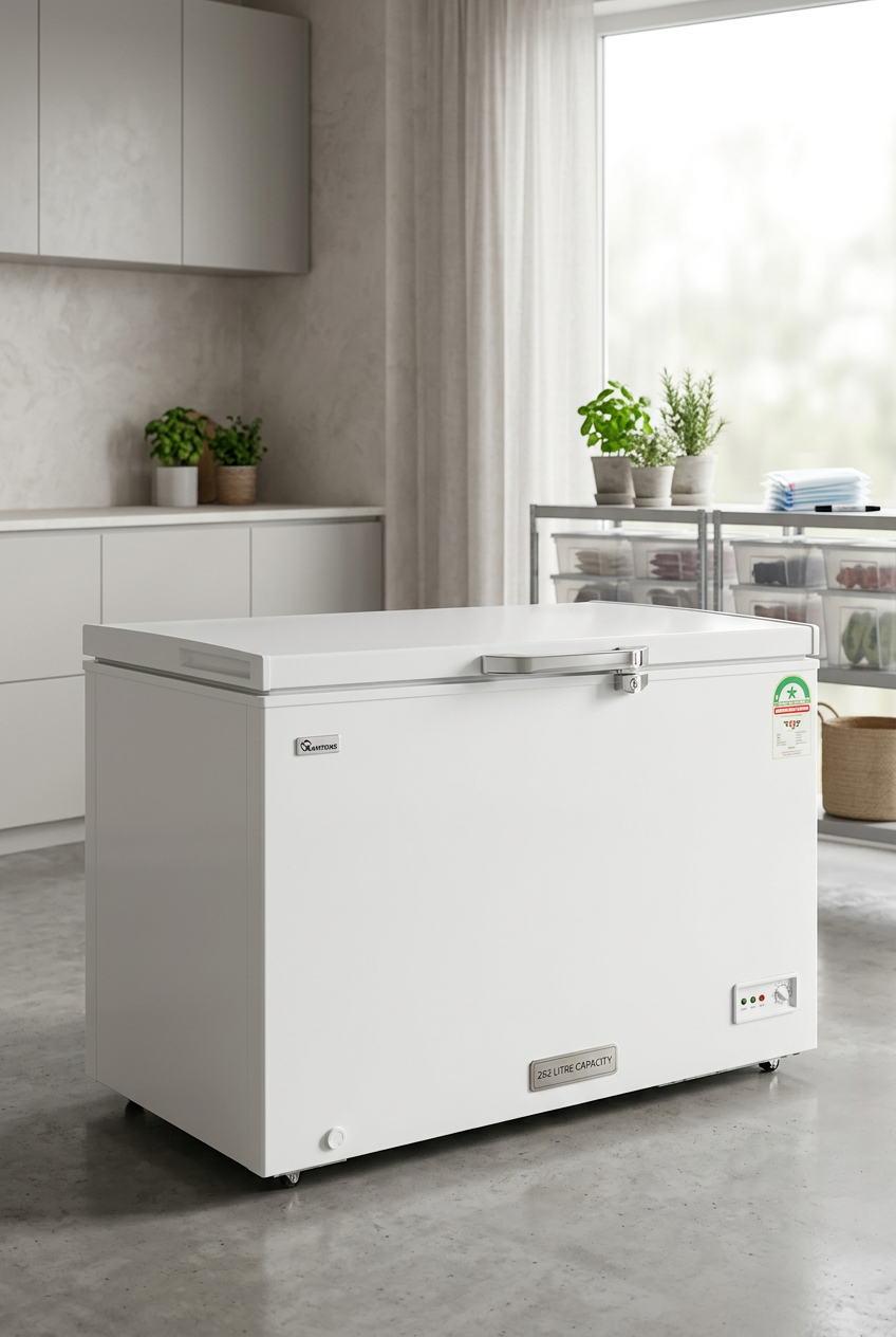 Ramtons 282L Chest Freezer - Lifestyle View