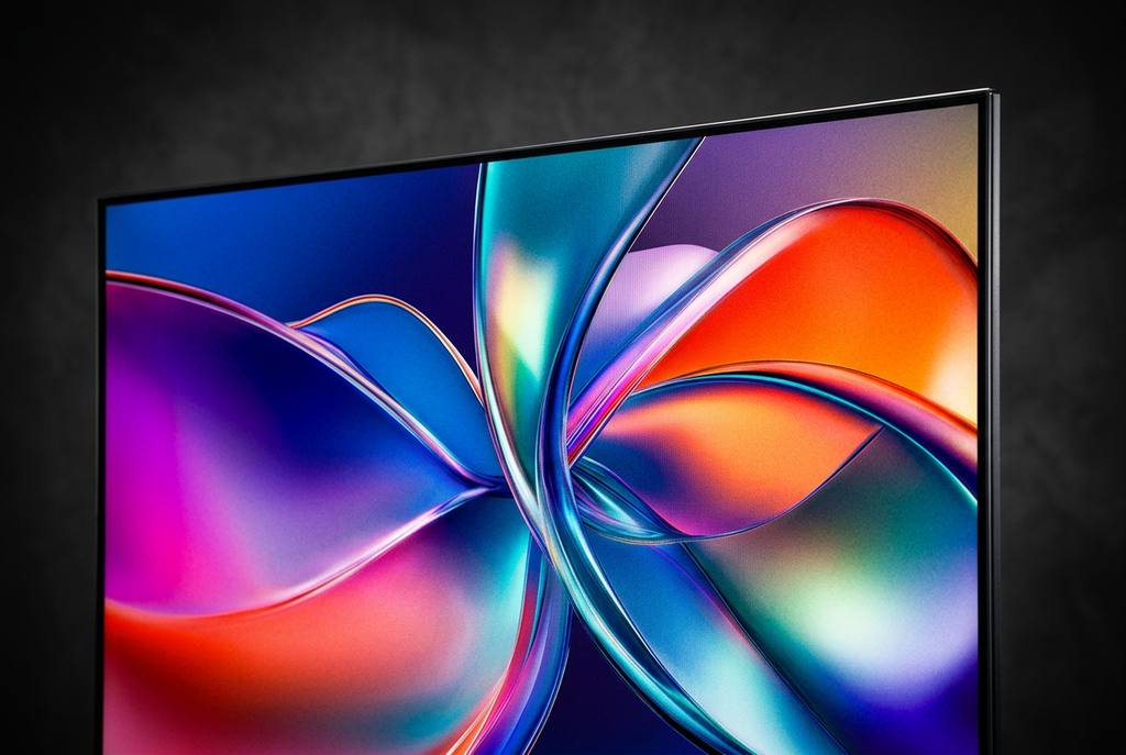 Hisense 43 Inch QLED 4K Smart TV - Vivid Quantum Dot Screen Colour Close-up
