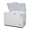 Volsmart 150L Chest Freezer - Lid Open 3/4 View