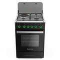 Syinix 50x50 Standing Cooker with Electric Oven - Front View