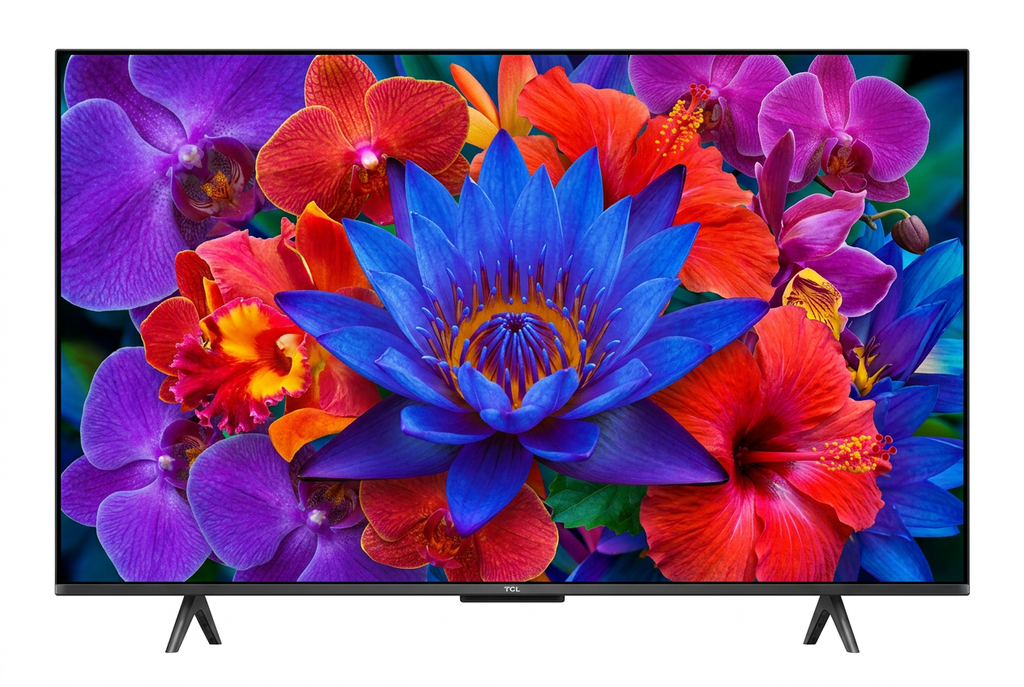 TCL 55-Inch QLED 4K Smart Google TV - Front View