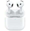White earbuds in an open charging case, merchant-supplied picture for AirPods 4 ANC