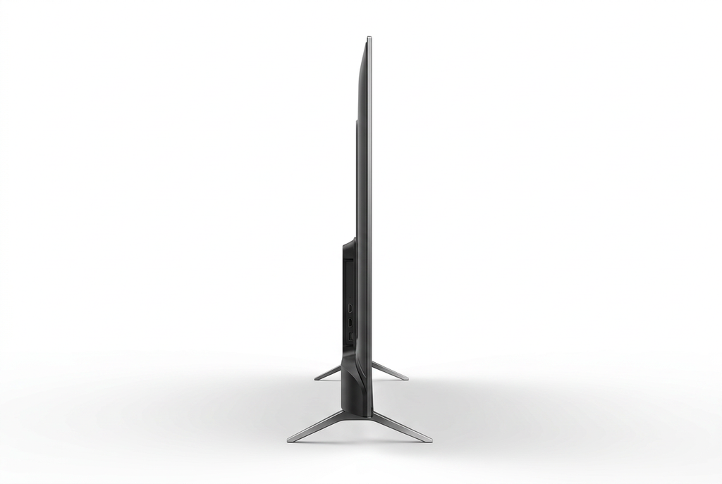 Syinix 65 Inch Google QLED 4K Smart TV - Side Profile