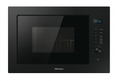 Hisense 25 Litres Built-In Microwave Oven Black - Front View Product Shot