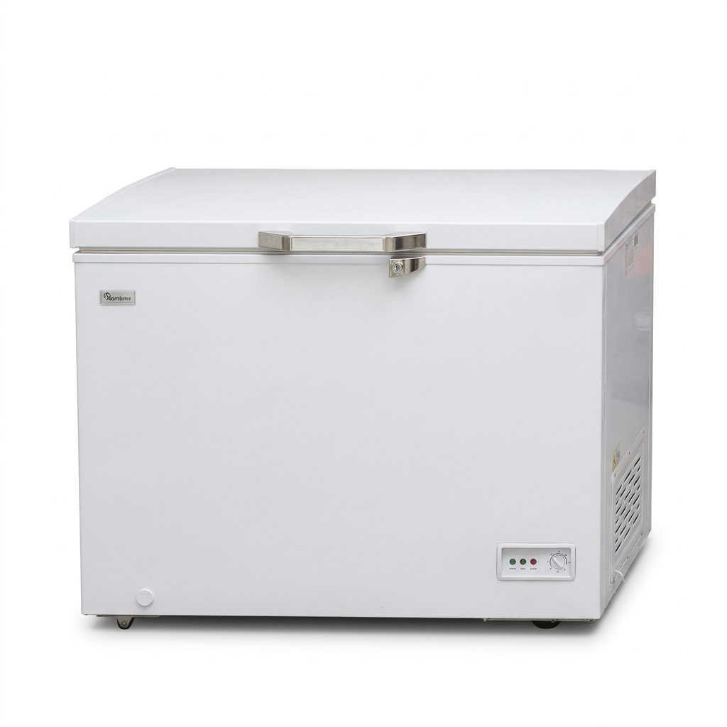 Ramtons 140L Chest Freezer - Closed Front View