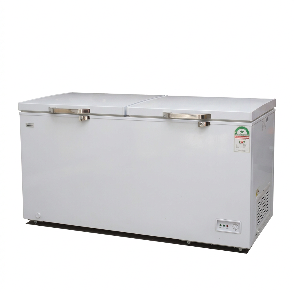 Ramtons 354L Chest Freezer - Closed Front View