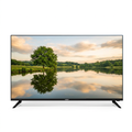 AI-edited Vision Plus TV front view on white based on main reference; lake screen illustrative.