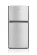 GNIX FR-155DF 128L Double Door Top-Freezer Refrigerator - Front View