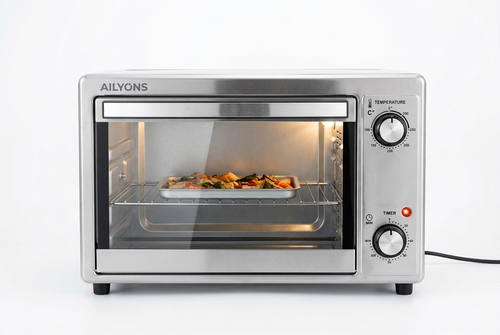 Ailyons 20L Electric Oven - Front View