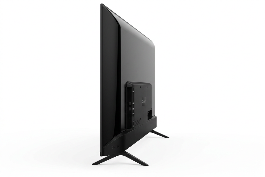 Syinix 86 Inch Google QLED 4K Smart TV - Side Profile