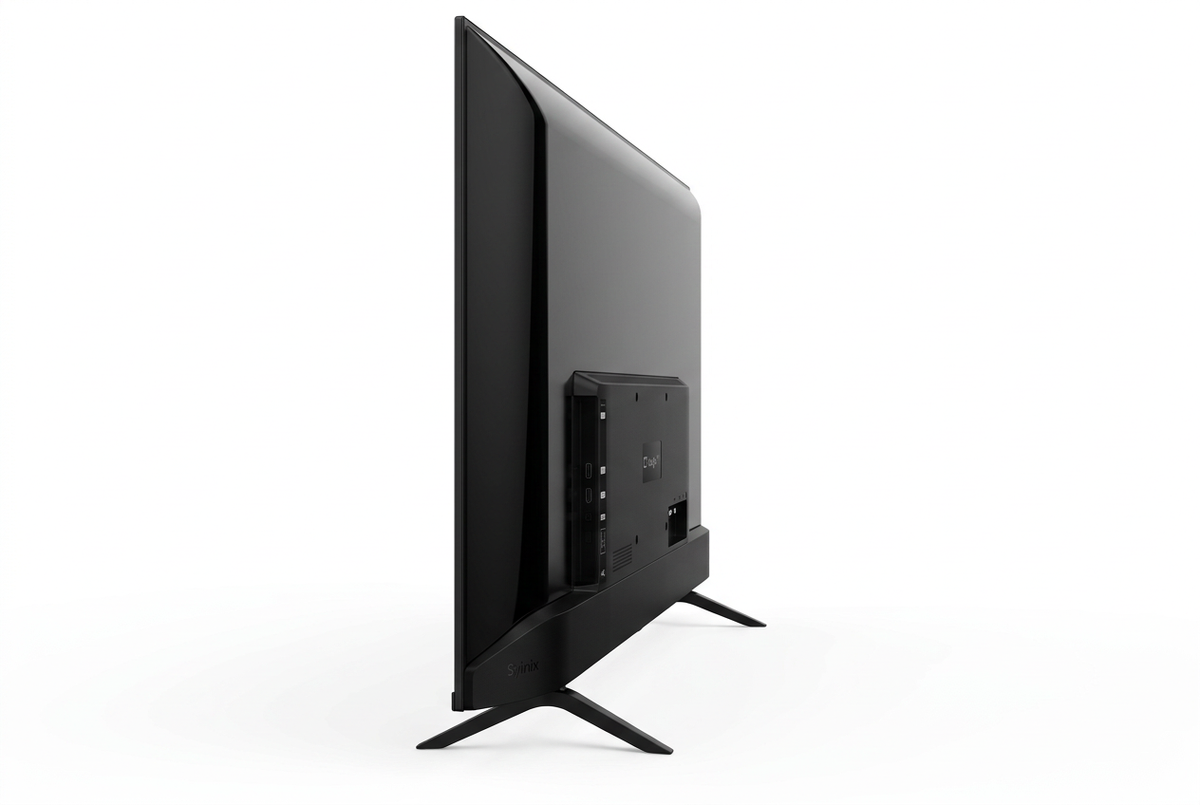 Syinix 86 Inch Google QLED 4K Smart TV - Side Profile
