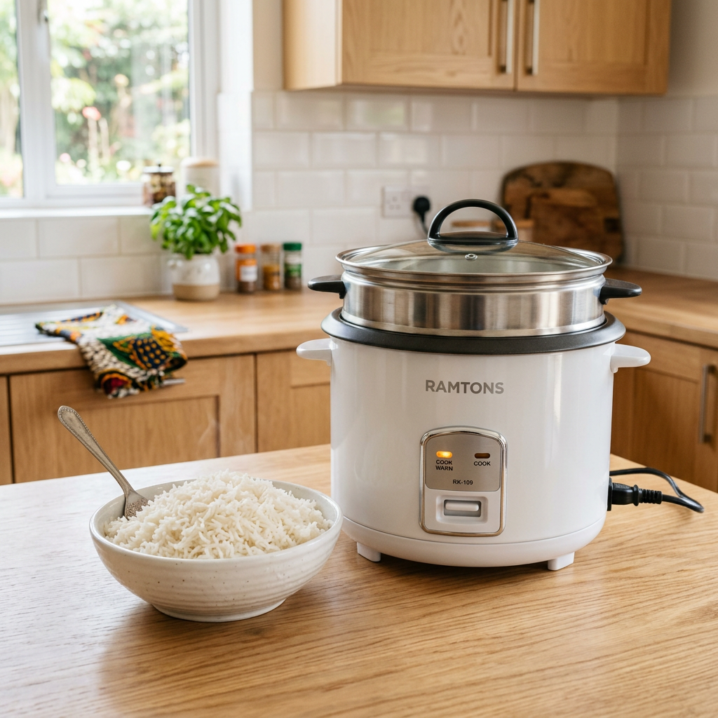 Ramtons RM/289 Rice Cooker & Steamer - Kitchen Lifestyle