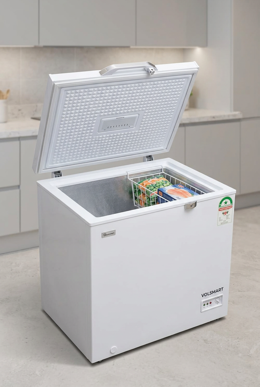 Volsmart 130L Chest Freezer - Lifestyle View