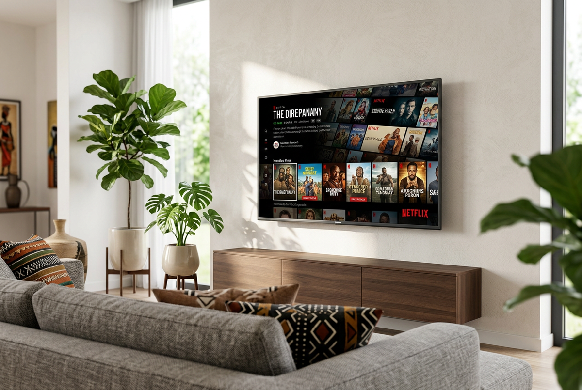 Hisense 43-Inch Smart TV - Lifestyle Living Room