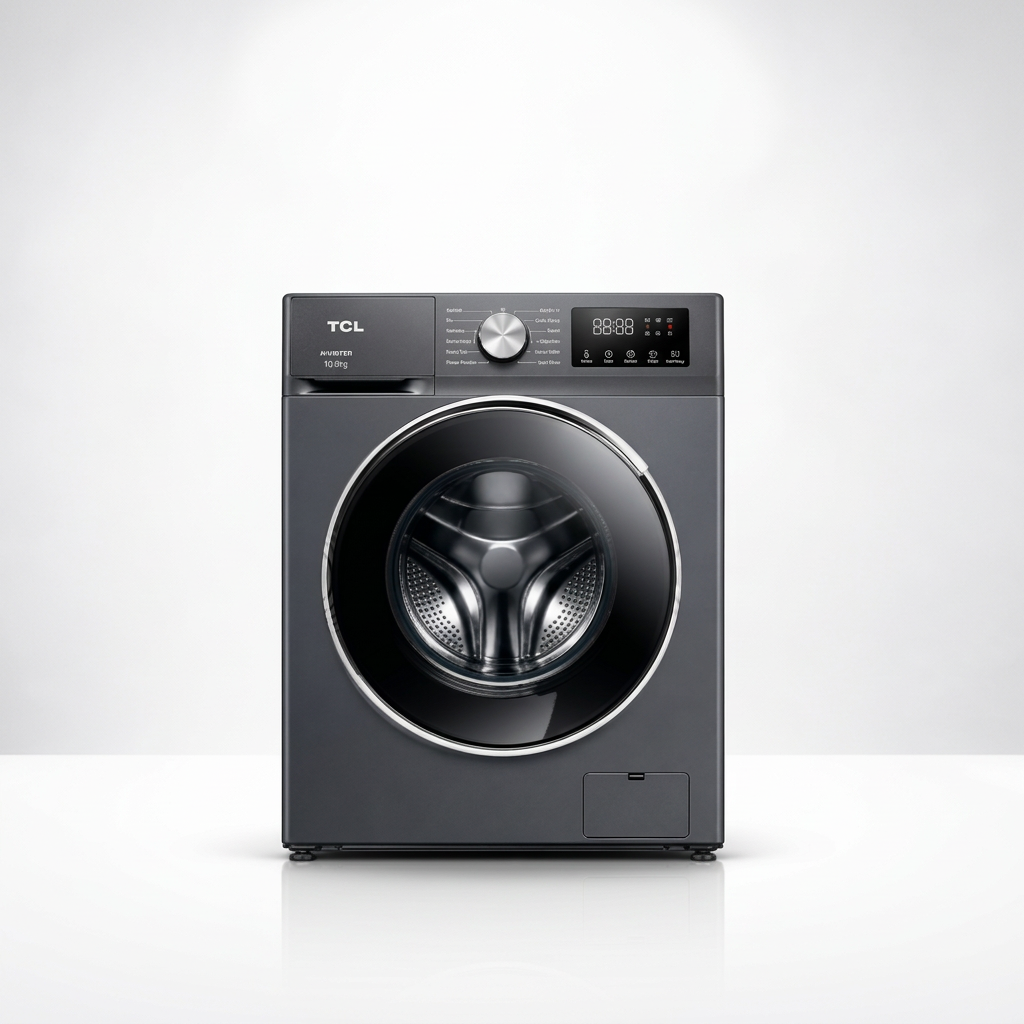 TCL P2110FLG 10kg Front Load Washing Machine - Front View