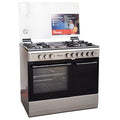 Representative product image for Ramtons RF/496- 60*90 Stainless Steel Cooker (1YR WRTY) with gas compartment.