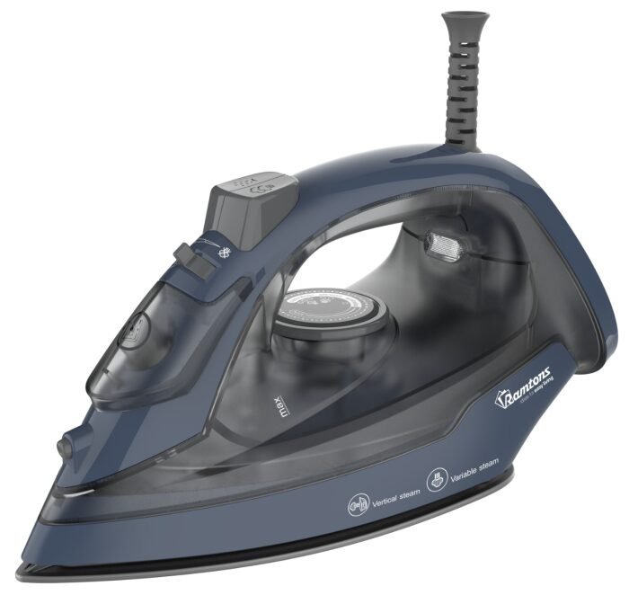 Representative product image for Ramtons Steam Iron RM/694 1600W Non-Stick Soleplate.