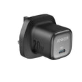 Representative Anker Zolo 20W USB-C charger; supplied plug style may vary.