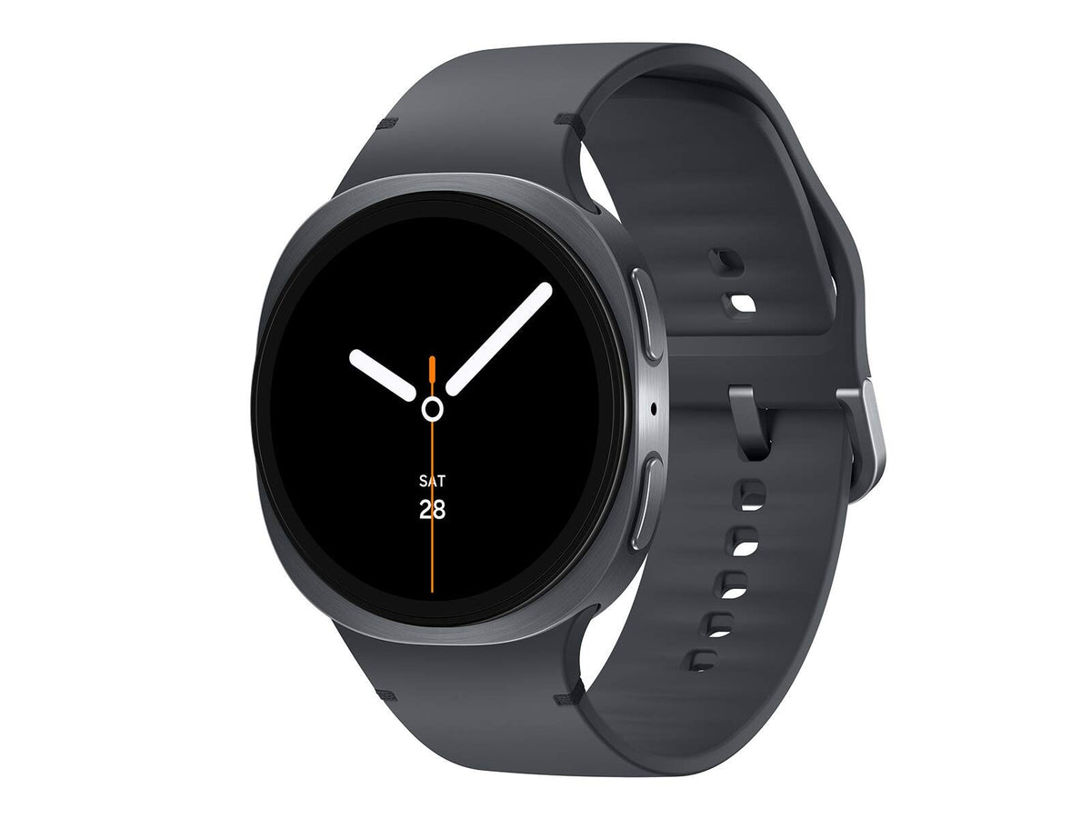 Manufacturer reference image of Samsung Galaxy Watch8 44mm; finish may vary