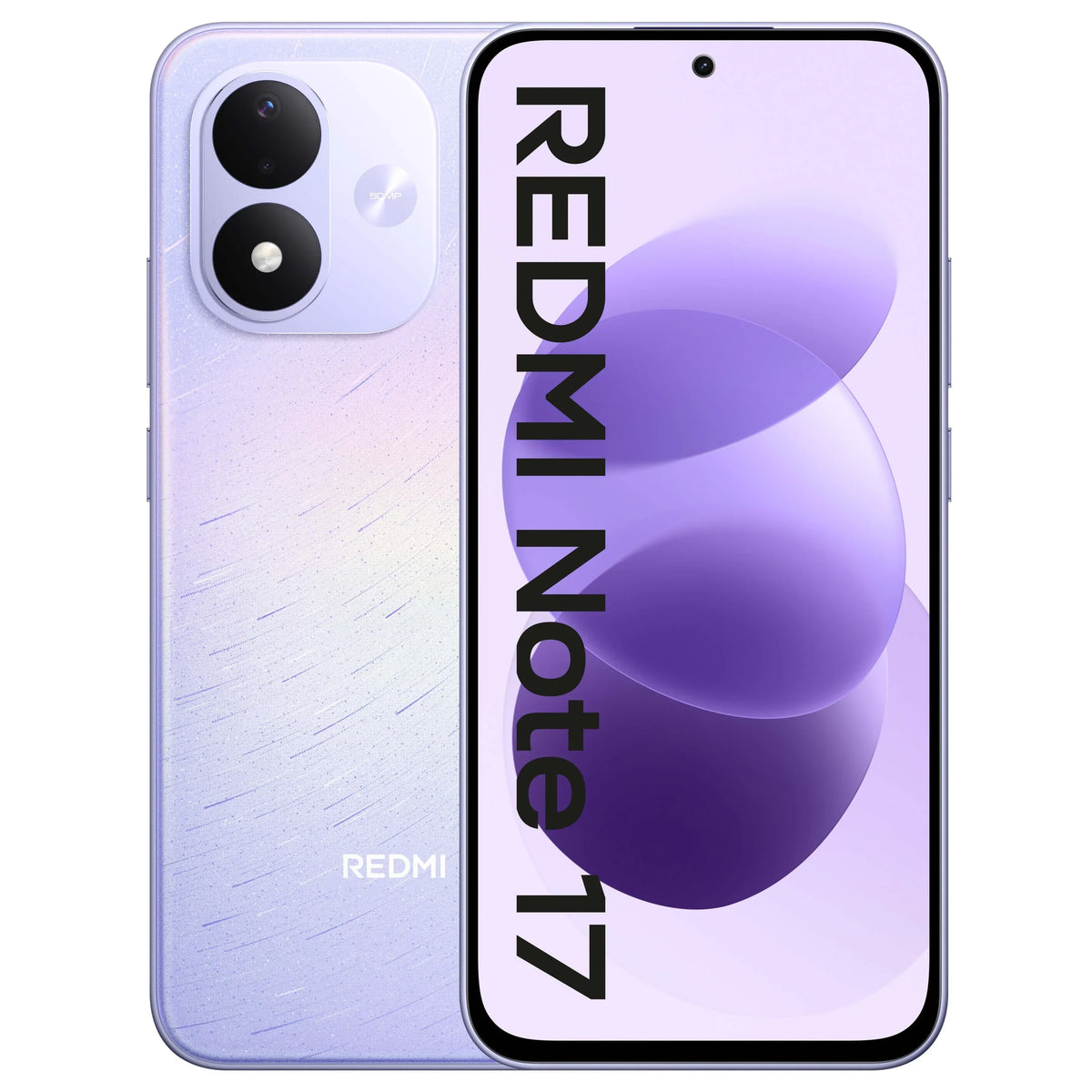 Representative Redmi Note 17 8/256GB. Colour and appearance may vary; configuration as listed.